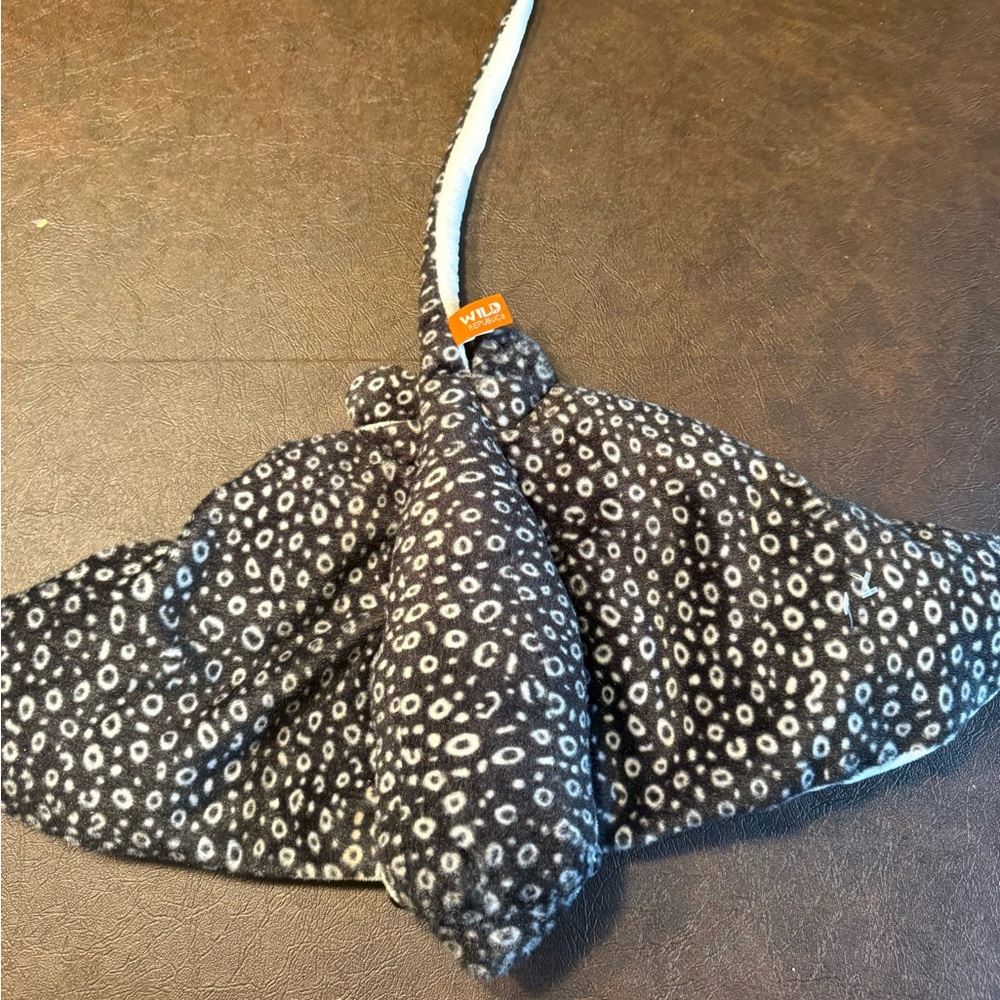 Wild Republic Black and White Stingray Stuffed Animal
